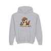Oh Spraints (Otter poo) Heavy Blend Hoodie (kids and teens) - Image 3