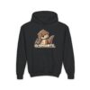 Oh Spraints (Otter poo) Heavy Blend Hoodie (kids and teens) - Image 2