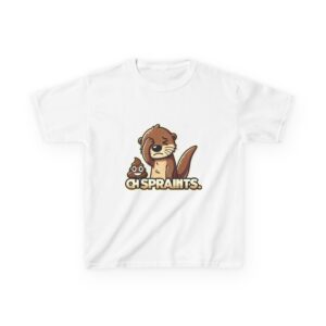Oh Spraints (Otter poo) Kids Heavy Cotton™ Tee
